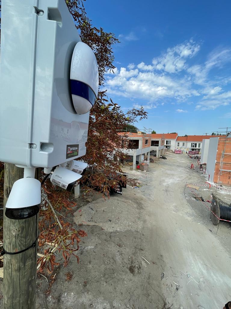 K3 création detexial avec alarme et caméra connectées pour chantier à Bordeaux, mérignac, Pessac, Saint médard en jalles, cestas et la gironde