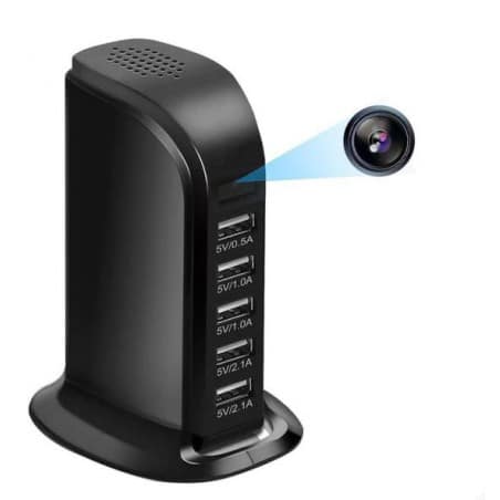 caméra espion dans port USB